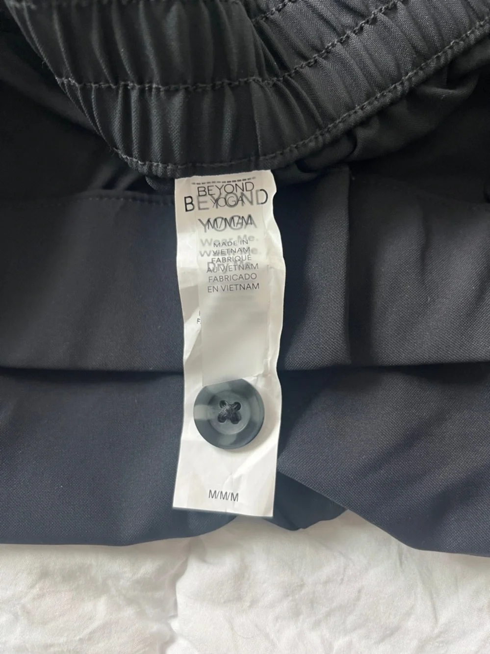 NWT Beyond Yoga Status Wide Leg Trouser 31” - size M - Picture 8 of 9